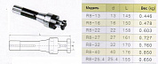    R8 (7/16"- 20UNF) / d22-L158 -  . .  .   -  - 